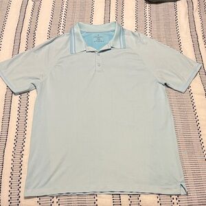 Fabletics Blue Polo Shirt Medium